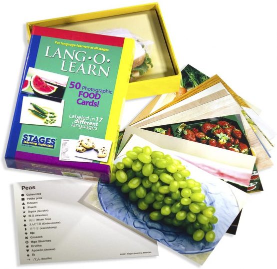 Lang-O-Learn Cards, Food (Pack of 50) [Toy] [Toy] [Toy] [Toy] [Toy] [Toy] [Toy] - Image 3