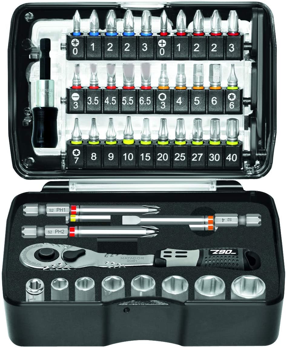 MATADOR 2155 0001 47-Piece Socket Set, Schwarz, Variety pack - Image 2