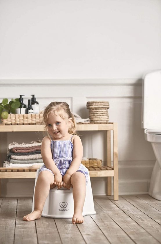 BABYBJÖRN Pottstol, Vit/Grå - Image 3