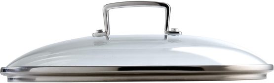 Le Creuset Toughened Non-Stick Glass Lid, 22 cm, Transparent, 962008220 - Image 2