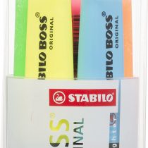 Highlighter - STABILO BOSS ORIGINAL Tub of 6 Assorted Colours