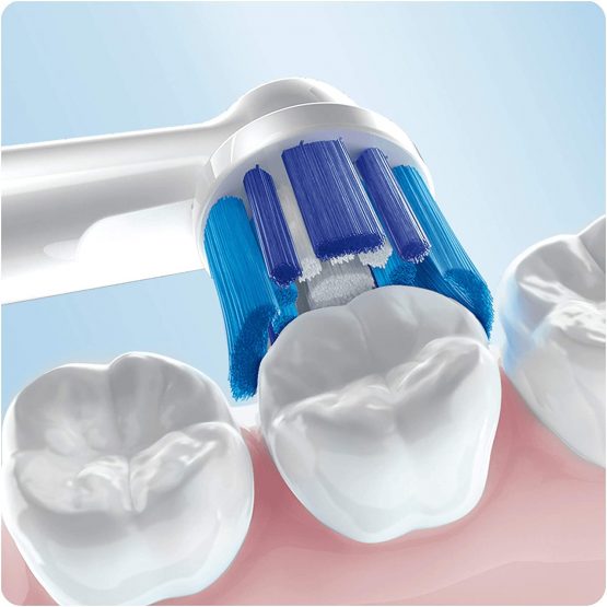 Oral-B Precision Clean Toothbrush Heads Pack of 2 Replacement Refills For Electric Rechargeable Toothbrush - Image 2