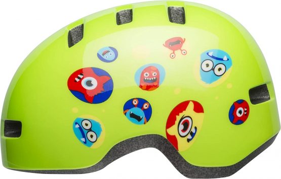 BELL Lil Ripper Helmet Kids green monster 2021 Bike Helmet - Image 3