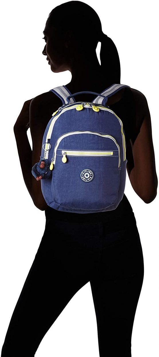 Kipling BTS School Bags Seoul S Baltic Aqua - Image 4