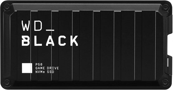 WD_BLACK P50 500GB NVMe SSD Game Drive - SSD speeds up to 2000MB/s works with PC, X Box and PlayStation