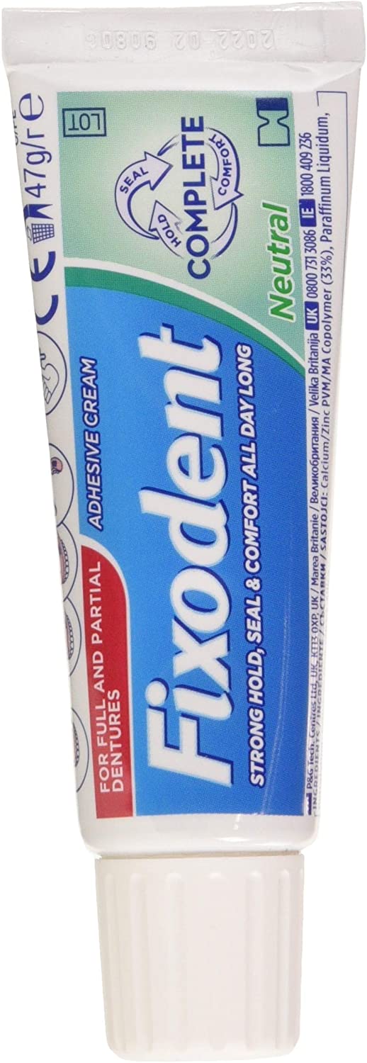 Fixodent Neutral Denture Adhesive Cream BigaMart