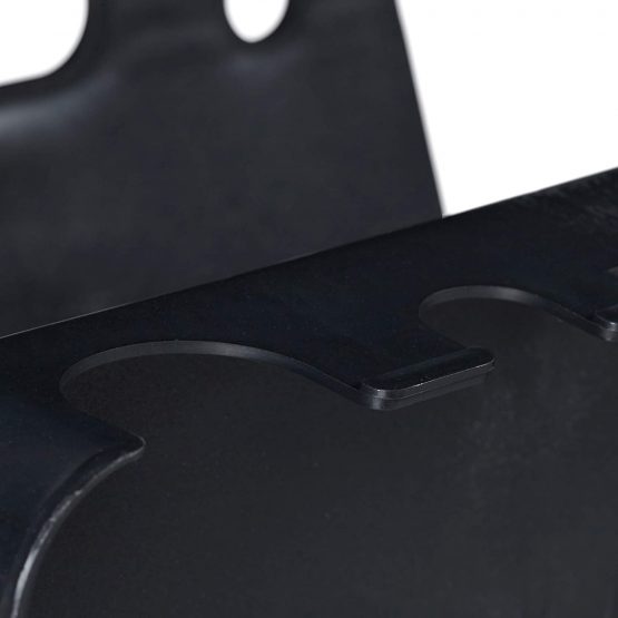 Relaxdays, Black, Plastic Wall-mounted Hosepipe Holder, Bracket For Garden Hose, HWD 14 x 24 x 16 cm, 1 piece - Image 3