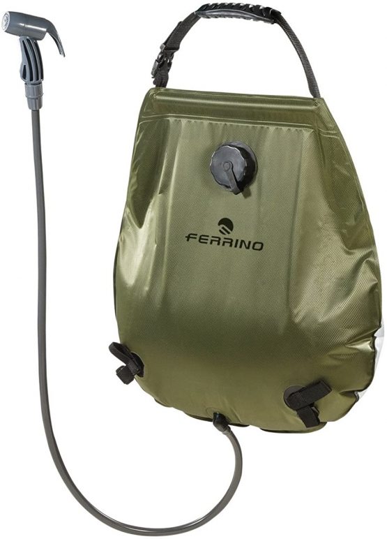 Ferrino Sunshower Deluxe Shower Portable, Green, L