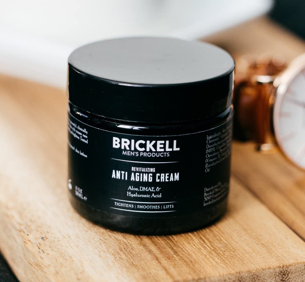 Brickell Men's Revitalizing Anti-Aging Cream for Men Natural and Organic Anti Wrinkle Night Face Cream To Reduce Fine Lines and Wrinkles - Image 2