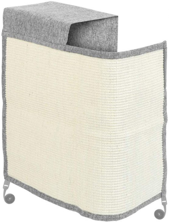Navaris Cat Scratch Mat Sofa Shield - Natural Sisal Furniture Protector Scratching Pad for Cats - Scratch Carpet for Couch, Sofa, Chair - Right