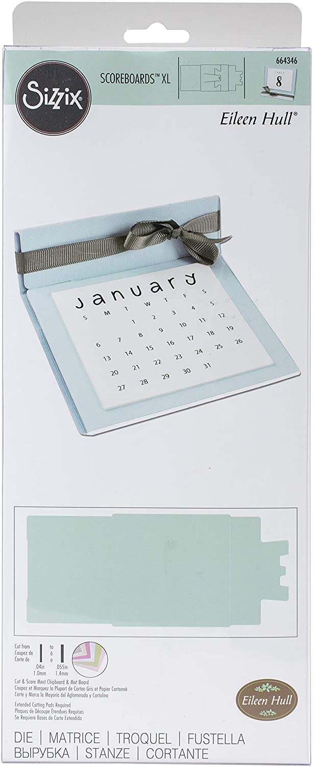 Sizzix ScoreBoards XL Die 664346 Display Stand by Eileen Hull, Paper, Mulitcolour, One Size