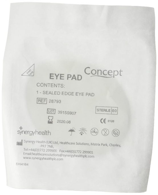 CLS VC28793 Eye Pad Sterile (Pack of 50)