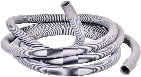 VARIOSAN Universal Drain Hose 11305, 1,50 m, 3/4", incl. u-bend and hose clamps, for Washing Machine and Dishwasher - Image 2