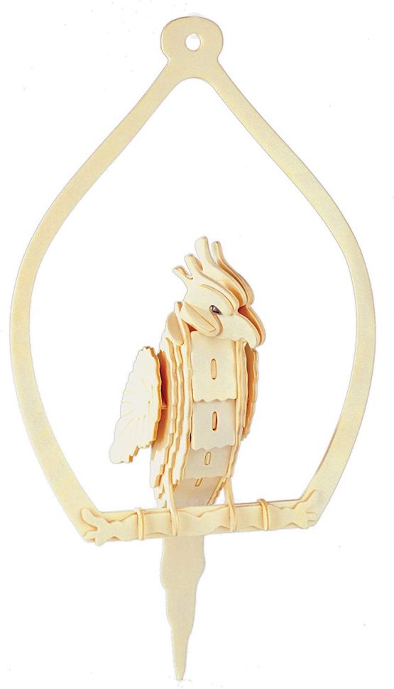 Quay Parrot Woodcraft Construction Kit FSC