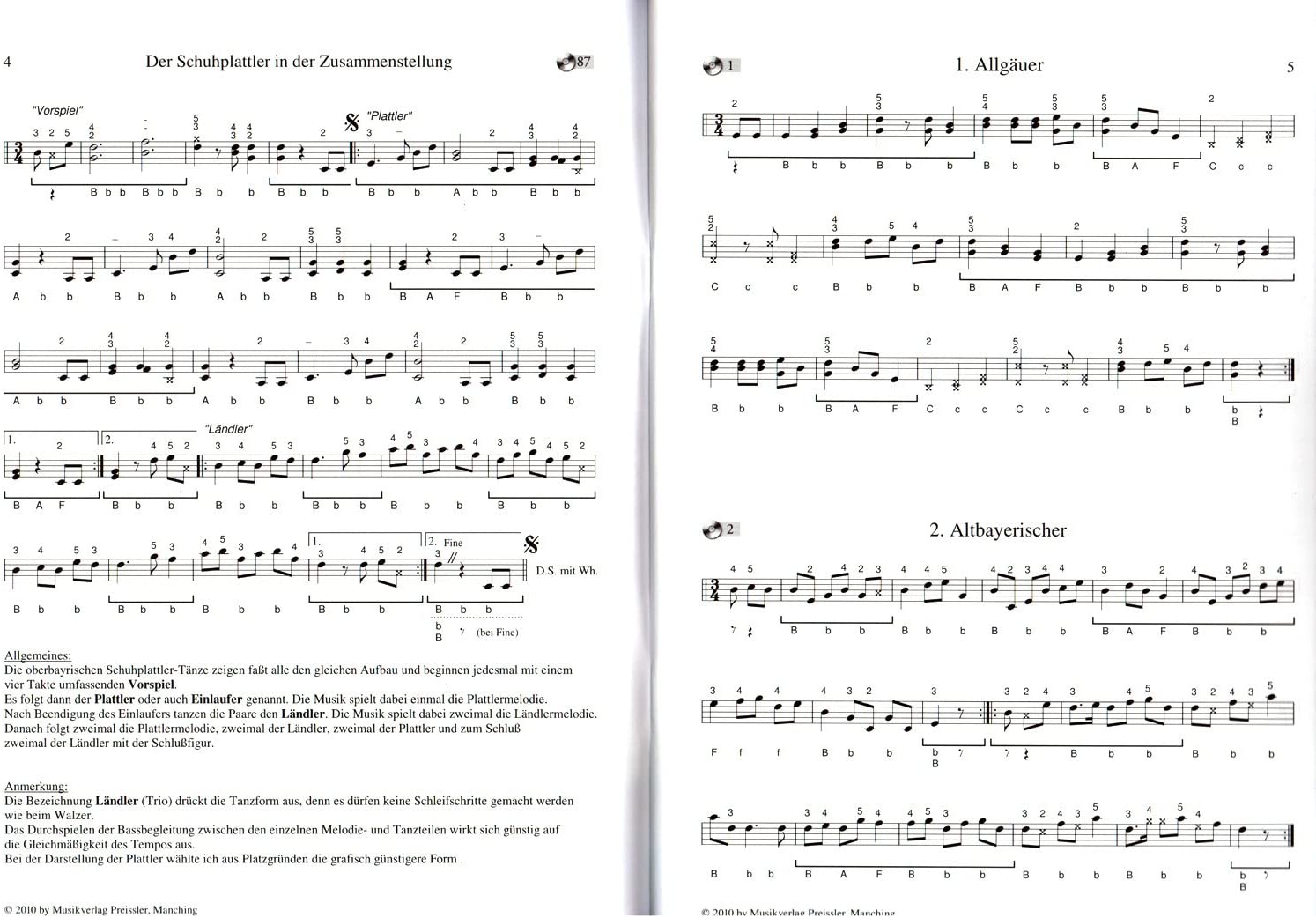 Schuhplattler from Bavaria for Styrian Harmonica, Fingerprint, Author Max Winkler - Image 3