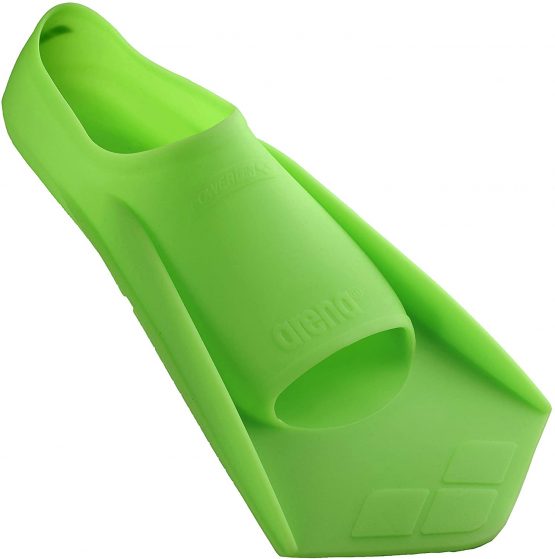 Arena Power Swimming Fin-Acid Lime/Black, Size 35-36