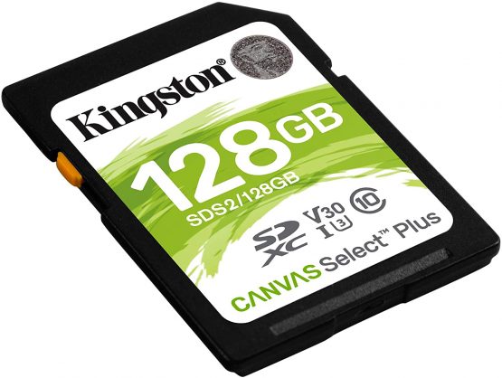 Kingston SDS2/128GB Canvas Select Plus SD Card Class 10 UHS-I - Image 2