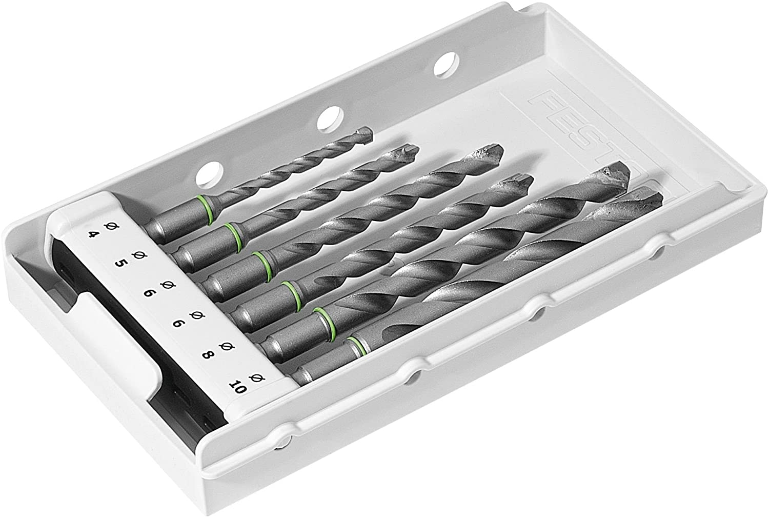 Festool 769096 DB Stone CE Set TL 6X Masonry Drill, Metallic