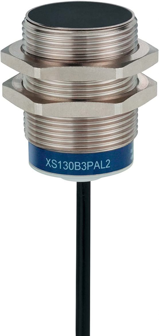 Schneider Electric XS530B1MAL5 Sensor 10mm 62mm, Inductive Sensor Xs5 M30 - L62Mm - Brass - Sn10Mm - 24.240Vac/Dc - Cable 5M