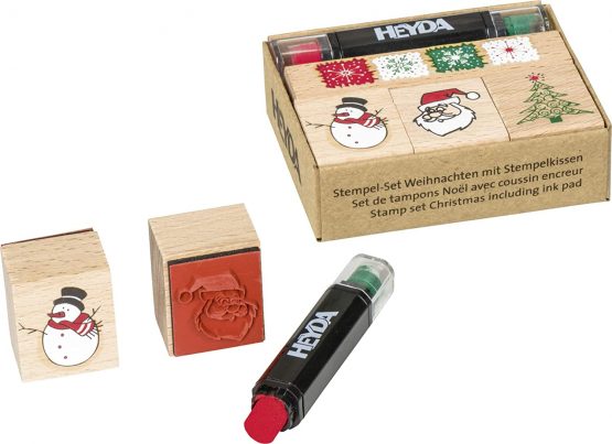 Heyda Stamp Set Stamp Set (Christmas) 1 Setgröße: 8 x 6 x 3 cm