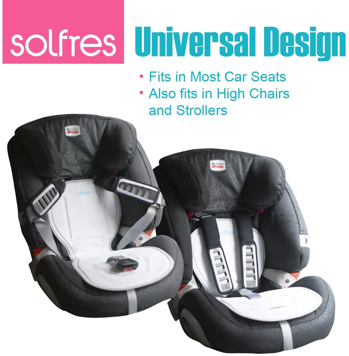 Baby car seat cooling pad information
