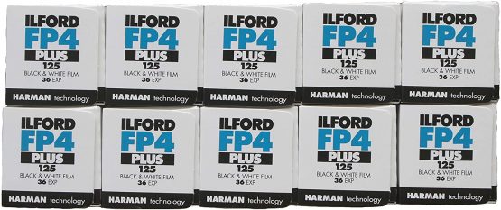 Ilford Black & White FP4+, 36exp. multipack of 10 [Camera]