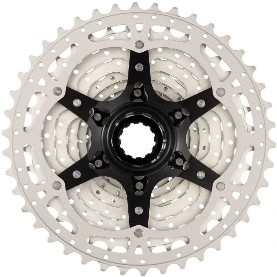 SunRace Unisex's CSMS3 10SPEED CASS 1140T 10 Speed Cassette, Silver - Image 2