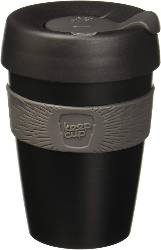 KeepCup Reusable Coffee Cup. Lightweight Plastic. 12 Ounce/Medium, Doppio