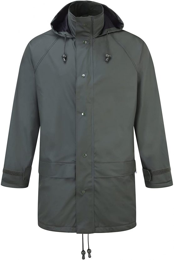 Fortress Men's 220 Flex Waterproof Jacket,Olive,Medium