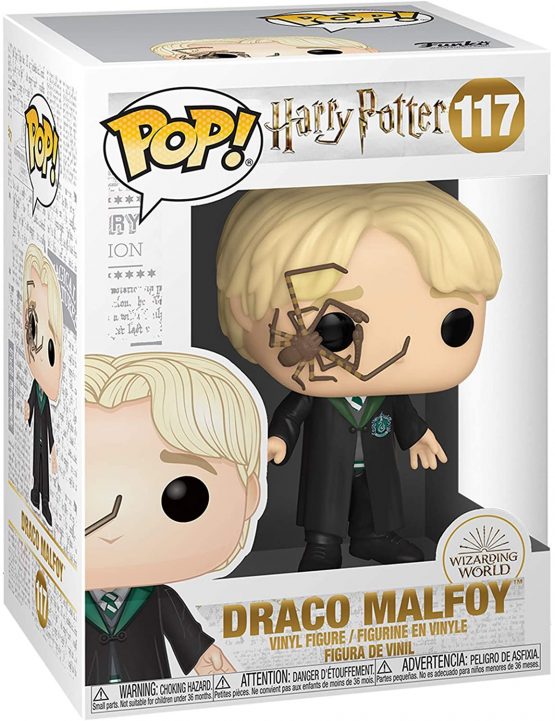 Funko 48069 POP Harry Potter-Malfoy w/Whip Spider Collectible Toy, Multicolour - Image 2