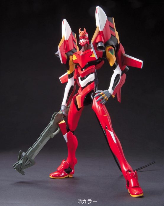 Bandai Hobby BAN164577# 05 EVA-02 Production Type Rebuild, Bandai HG Evangelion Gunpla Model Kit - Image 3