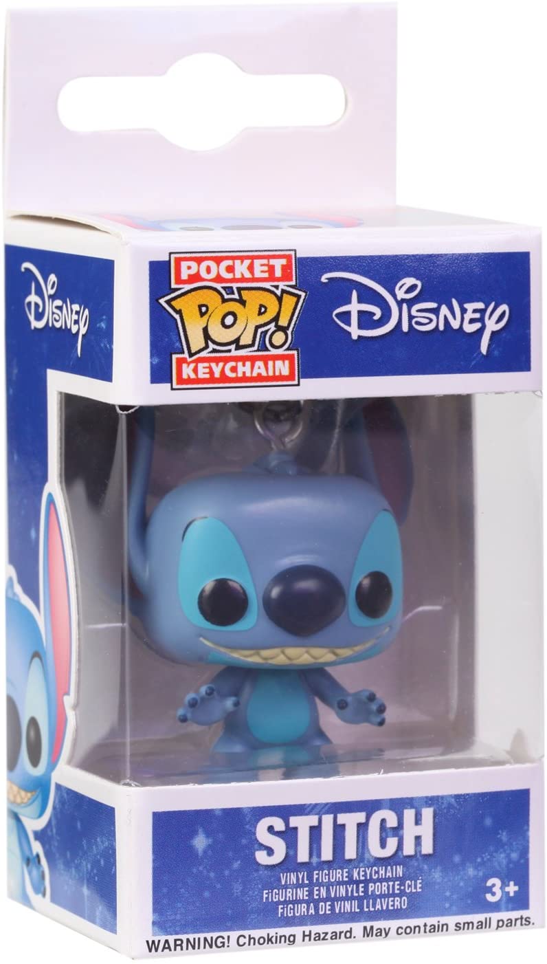 Funko Pocket Pop! Keychain: Disney, Stitch, Disney: Lilo & Stitch Novelty Keyring, Collectable Mini Figure, Stocking Filler - Image 3