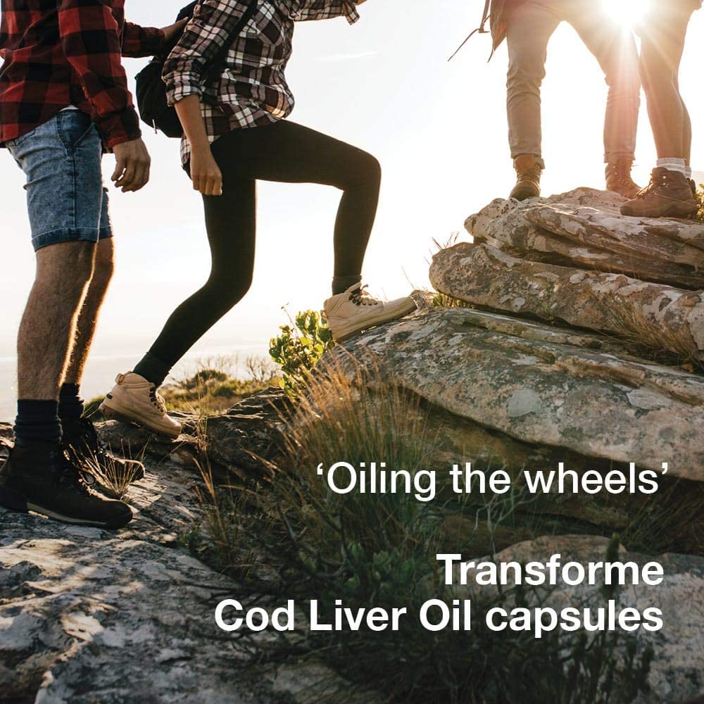 Cod Liver Oil Capsules High Strength 1000mg 365 Omega 3 Softgels, EPA DHA Vitamin A, Vitamin D3, 1 Year Supply, Heart, Brain - Image 4