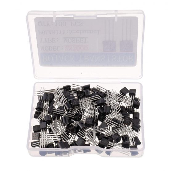 BOJACK 2N7000 MOSFET Transistor 200mA 60V N-channel Feld Effect Transistor TO-92 (Pack of 100 Pcs) - Image 2