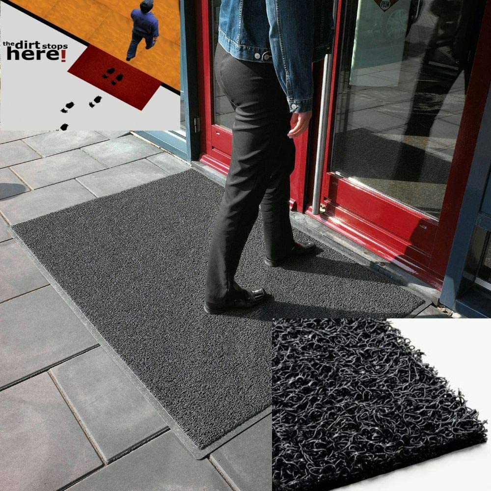Nicoman Dirt-Trapper Barrier Door Mat Heavy Duty Outdoor Indoor Floor Matt(60x40cm,Blue), 46 x 91 cm (Rectangular) - Image 4