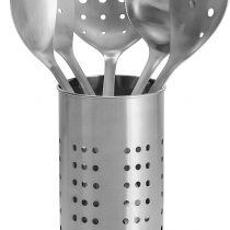 Viners 0305.199 Everyday Kitchen Matching Storage Pot | Brushed Stainless Steel, 6, Utensil Set