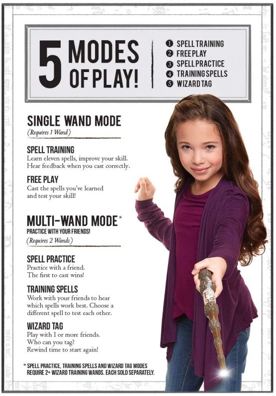 Harry Potter 39899, Ron Weasley Wizard Training 11 SPELLS To Cast Official Toy Wand with Lights & Sounds - Image 4