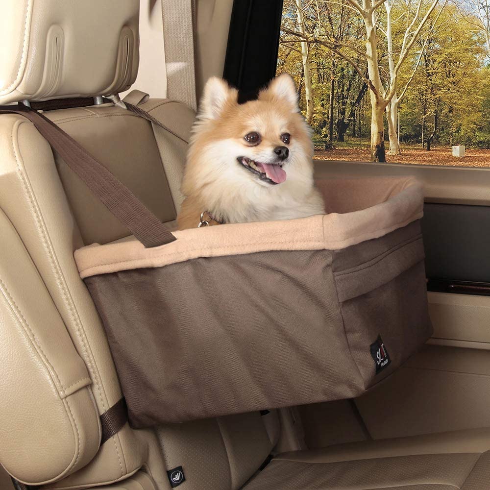 PetSafe Happy Ride Booster Seat, Dog Booster Seat for Cars Trucks and 4X4s, Easy-to-Adjust Strap - Image 2