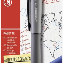 Retractable Gel Rollerball - STABILO PALETTE black