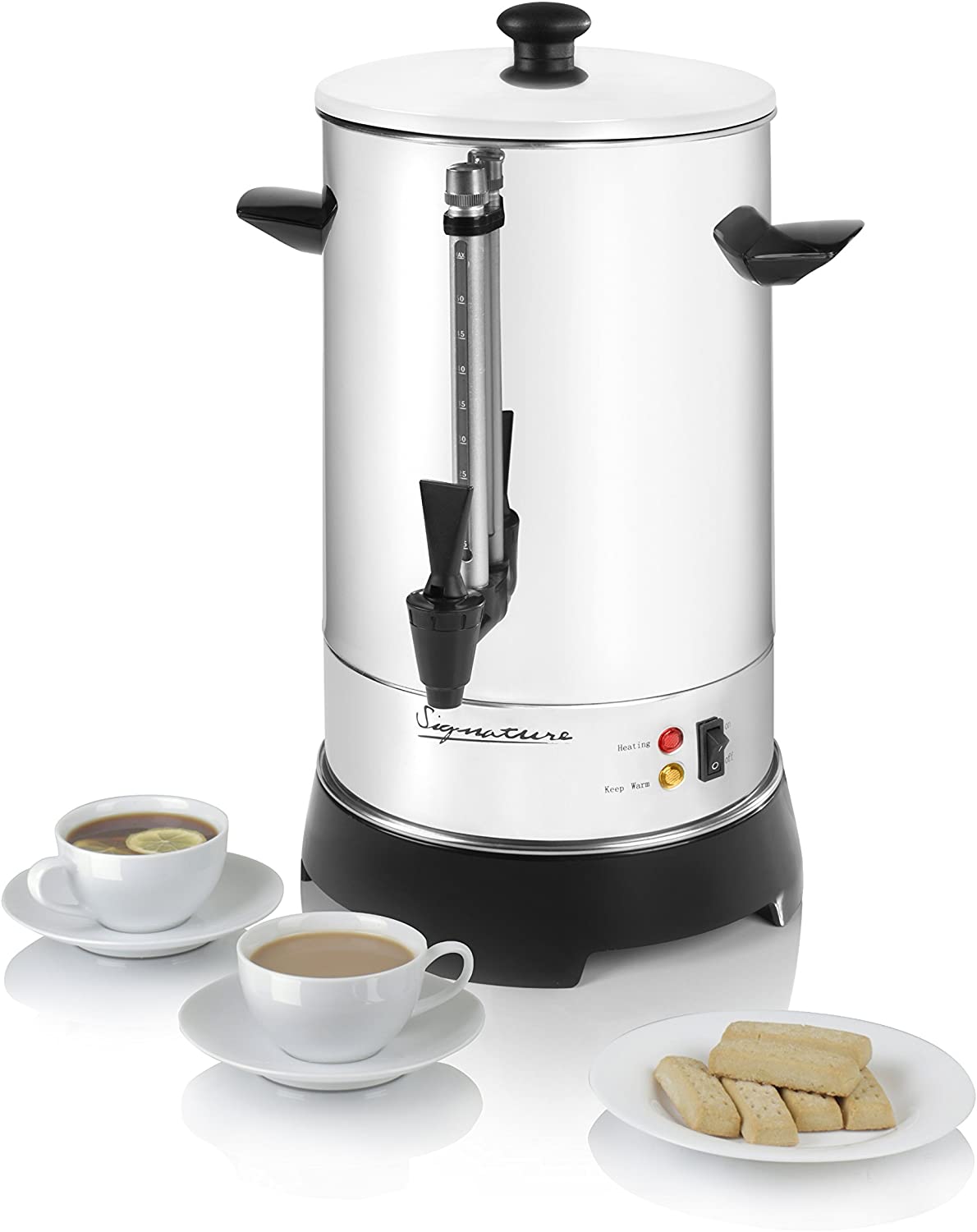 Signature Catering Urn, Hot Water, Tea, Coffe Dispenser, Stainless