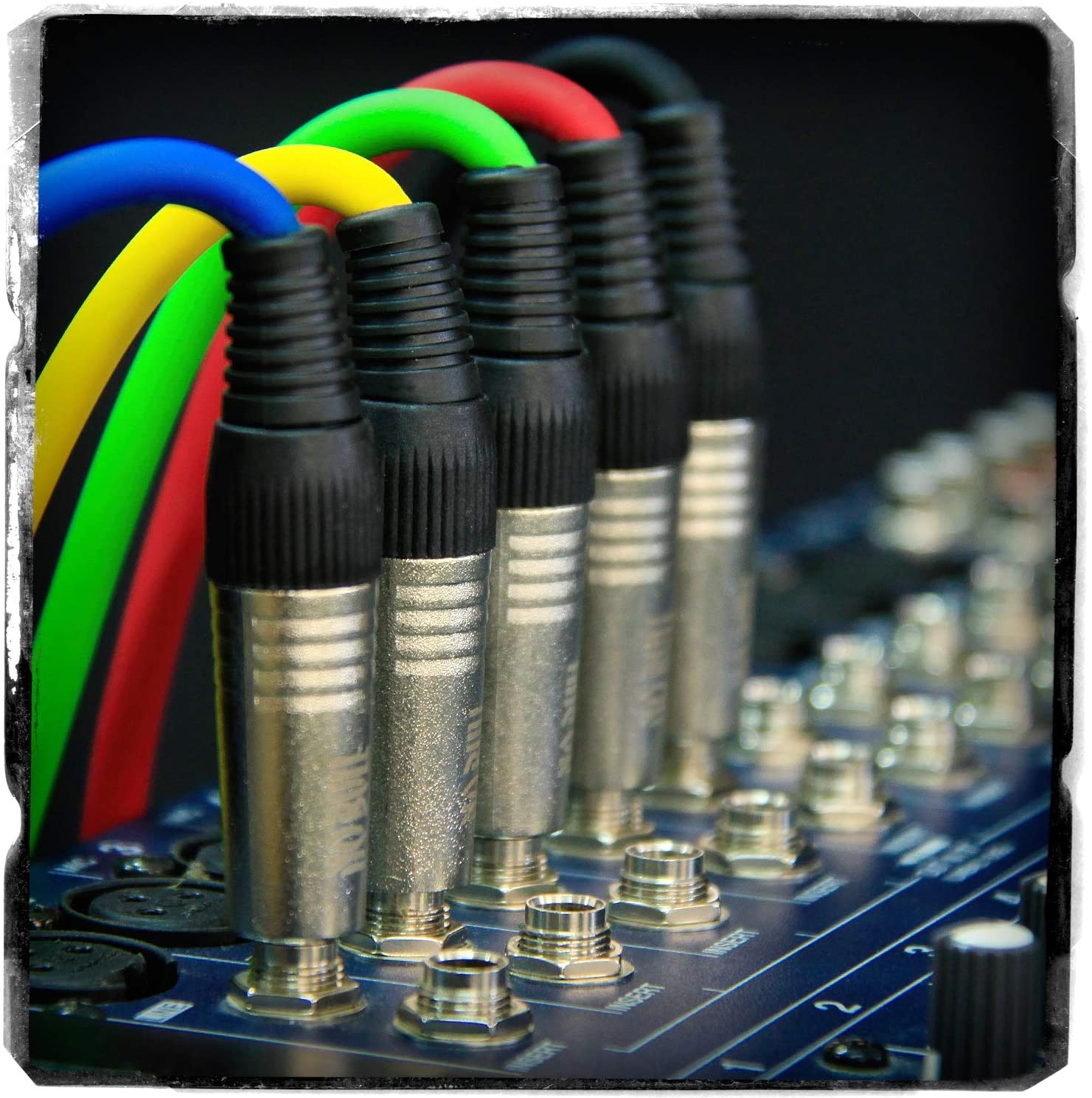 Premium Guitar / Instrument Cable (Black, 3ft / 1m, Straight Plugs) - Image 3