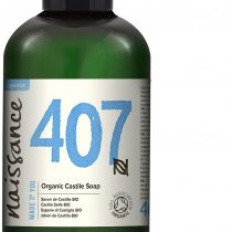 Naissance Natural Certified Organic Fragrance Free Liquid Castile Soap (no. 407) 250ml - Vegan, SLS and SLES Free