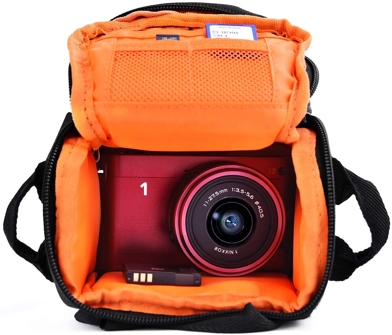 FOSOTO Compact Camera Shoulder Bag Case Compatible for Sony W800 RX100 A600 A5100, Canon PowerShot SX620 SX730 G7X - Image 4