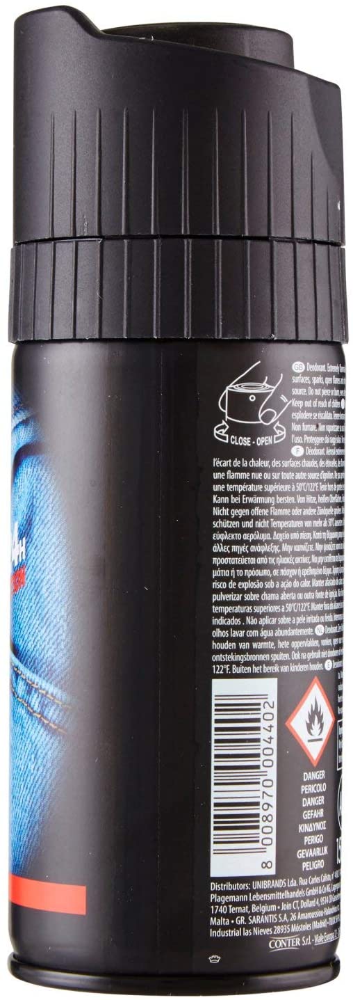 Denim Deo Original Spray 150ml 1 Piece, 150 ml (Pack of 1) - Image 4