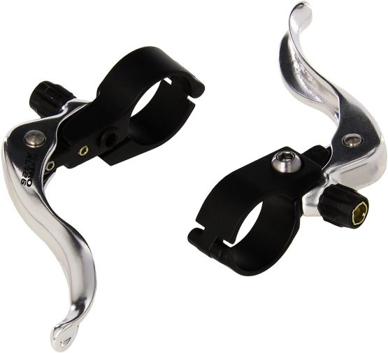 Tektro RL726 Cross Brake Lever Set, 26mm, Silver