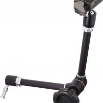 Manfrotto 244RC, Variable Friction Arm with Quick Release Plate, Aluminium, Universal 1/4 Inch Thread Attachment Included