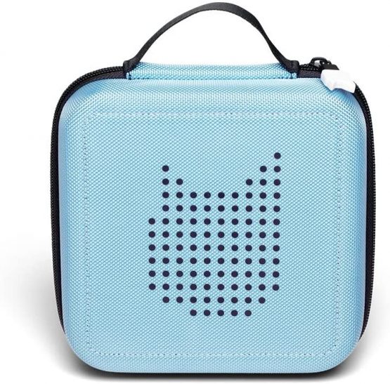 tonies Transporter, Travel Case Audio Characters, Hardshell Case for up to 20 Figurines for use with Your Toniebox Portable Speaker (Sold Separately), Ages 3+, Colour: Blue