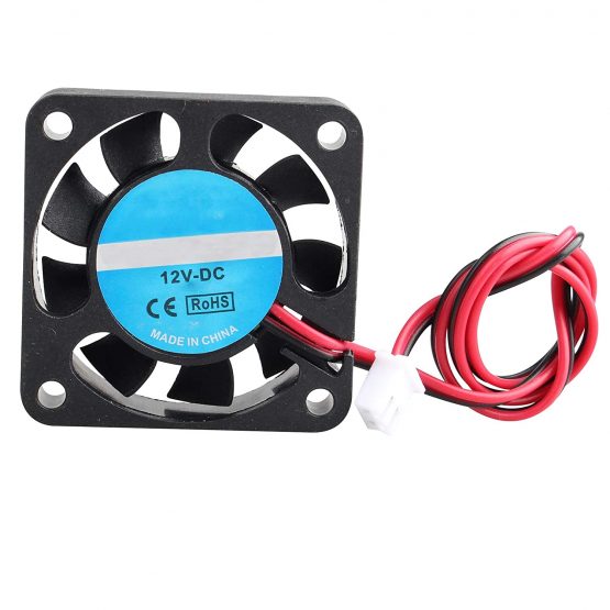 Jopto 5Pcs 3D Printer Fan 12V DC Mini Quiet Cooling Fan 40 x 40 x 10mm with 28cm Cable Compatible with 3D Printer Extruder Hotend Makerbot MK7 MK8 CPU Chip Arduino - Image 3