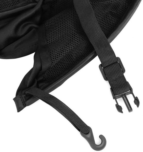 Baby Pram Buggy Sun Shade Pushchair Canopy Stroller Awning Pram Parasol UV Protection Sun Cover Umbrella Sun Shield Universal Windproof Waterproof for Baby Carrycots Carriages with Arched Hard Support - Image 3