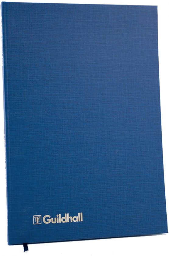 Exacompta Guildhall Account Book, 298 x 203 mm, 4 Cash Columns, 160 Pages